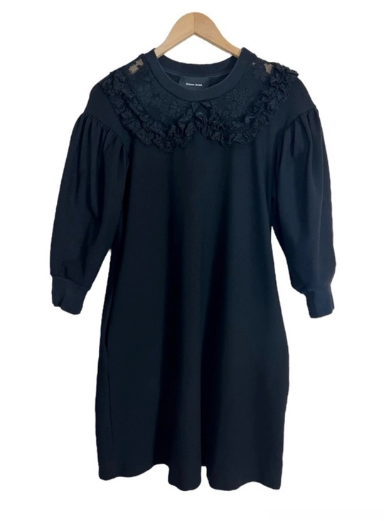 Simone Rocha Dresses & Skirts - SIMONE ROCHA Black Crew Neck Viscose Dress Size Small